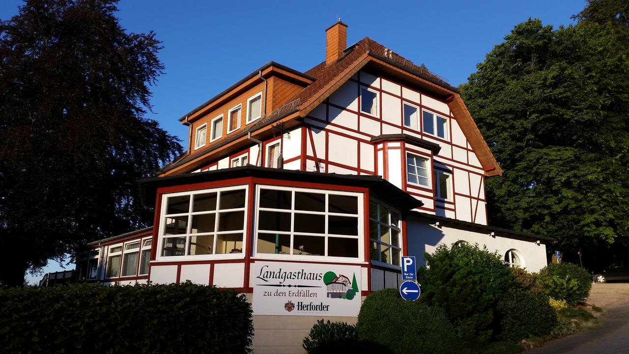 Landgasthaus Zu Den Erdfaellen Bad Pyrmont Zewnętrze zdjęcie